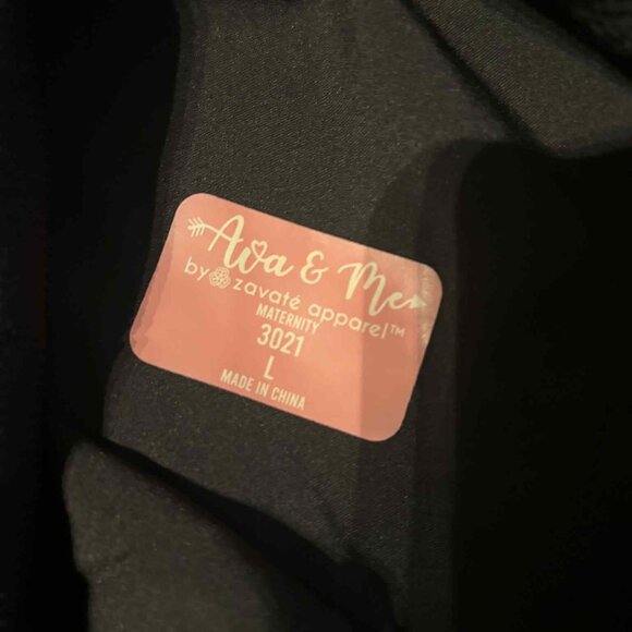 Black Maternity Scrub Pants ✨Host Pick✨ - Picture 4 of 10